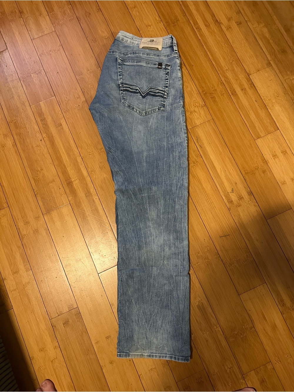 Buffalo David Bitton Light Blue Men's Straight Jeans